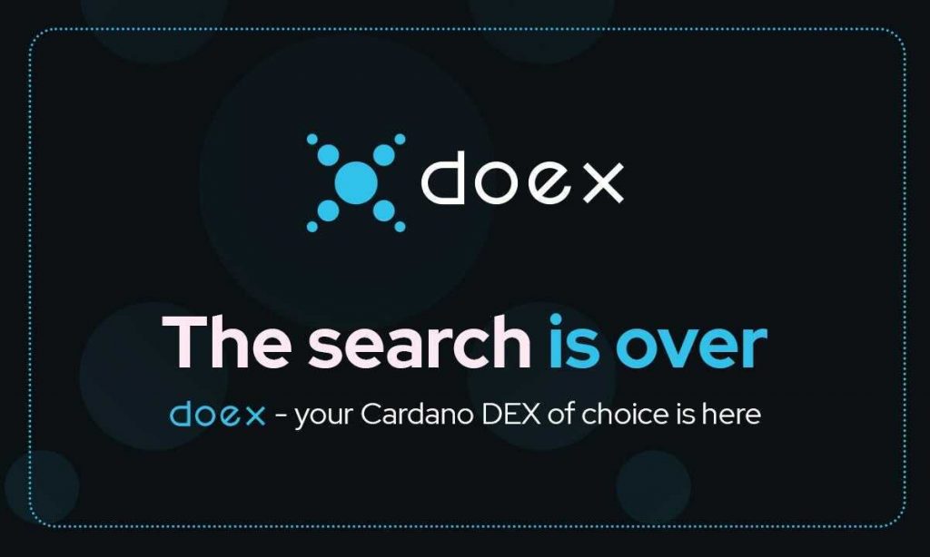 Hype Growing as DOEX Set to Become the First DEX on Cardano