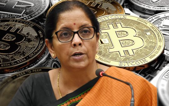 India Won't Legalize or Ban Crypto at This Stage, Finance Minister Confirms