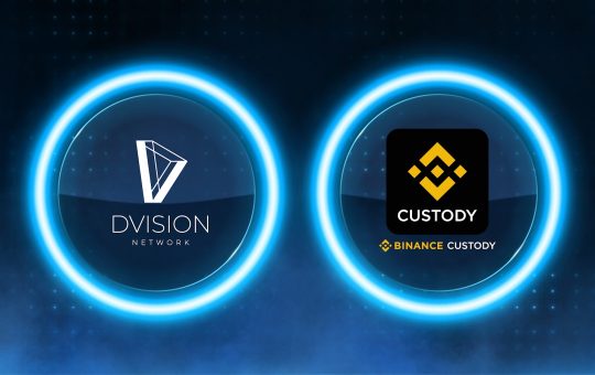 Dvision Network Announces Binance Custody as Its Custodian With DVI Token Supported – Press release Bitcoin News
