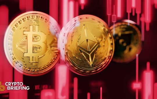 Bitcoin, Ethereum Tumble After Breaching Critical Support