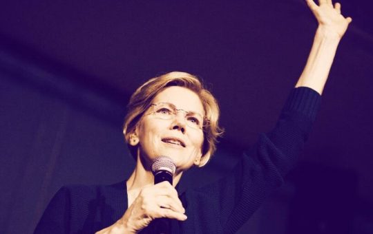‘Congress Needs to Act’ on Crypto Says US Senator Elizabeth Warren