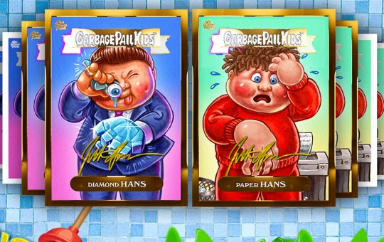 Topps Sells out Crypto-Themed Garbage Pail Kids 'Non-Flushable Token' Cards