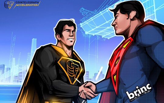 Brinc joins forces with Cointelegraph Accelerator