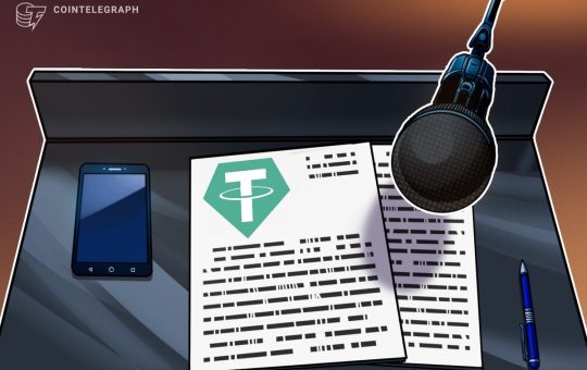 Tether responds to US lawmakers’ calls for DOJ action, onboards FBI