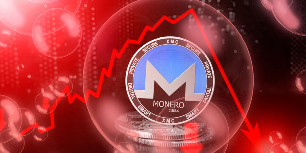 Monero Drops 17% as Binance Delists XMR