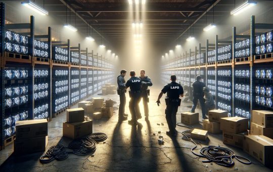 LAPD Recovers $6.9 Million Worth of Stolen Bitcoin Mining Rigs, Suspects in Custody